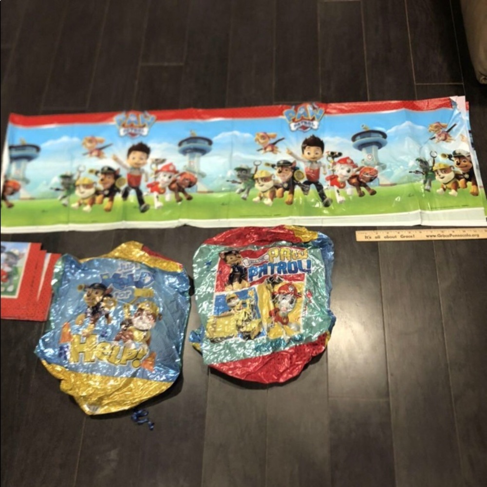 Paw Patrol Decorations🏷